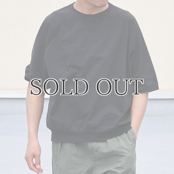 画像4: ピグメント 米綿 (USAコットン) 16/-天竺 ( 8.45オンス) ガゼットクルーネック ラグラン ハーフスリーブ バルーン Tシャツ / Audience (4)