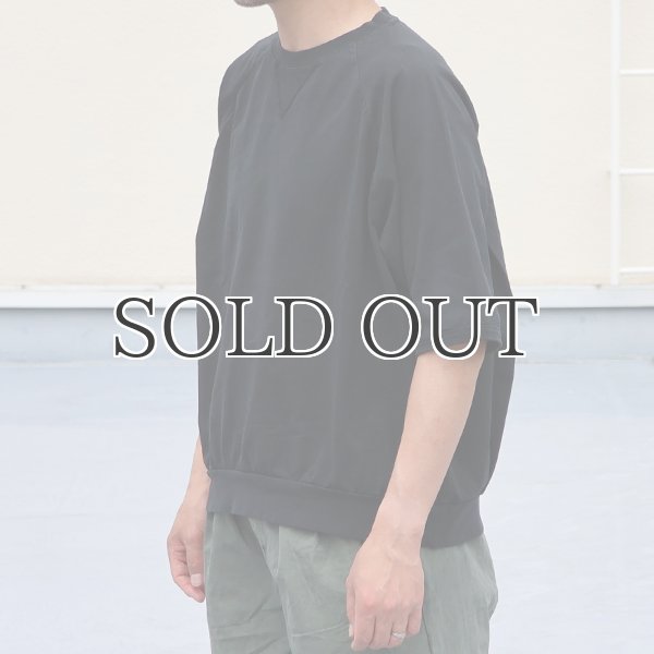 画像5: ピグメント 米綿 (USAコットン) 16/-天竺 ( 8.45オンス) ガゼットクルーネック ラグラン ハーフスリーブ バルーン Tシャツ / Audience (5)