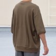 画像4: 「泉州」ハニカムサマーニット（7.45オンス）ガゼットクルーネック ハーフスリーブ スウェットライクTシャツ【MADE IN JAPAN】『日本製』 / Upscape Audience (4)