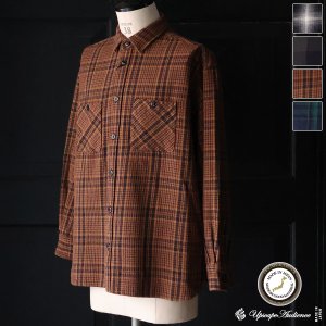 画像: 10/2ヘビーツイル ヴィンテージチェック ワーク ジャケット【MADE IN JAPAN】『日本製』/ Upscape Audience