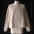 画像6: VORTEX® 8オンス (MVS天竺) グラスポケッ ト付き ボクシー クロップド 長袖 Tシャツ【MADE IN JAPAN】『日本製』/ Upscape Audience (6)