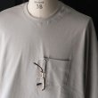 画像17: VORTEX® 8オンス (MVS天竺) グラスポケッ ト付き ボクシー クロップド 長袖 Tシャツ【MADE IN JAPAN】『日本製』/ Upscape Audience (17)