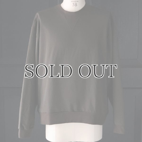 画像11: VORTEX® 8オンス (MVS天竺) スウェットライク Vガゼット バルーン 長袖 Tシャツ【MADE IN JAPAN】『日本製』/ Upscape Audience (11)