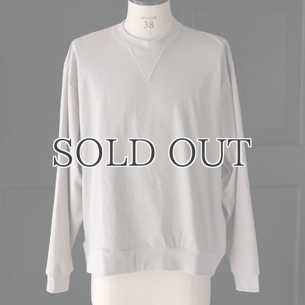 画像15: VORTEX® 8オンス (MVS天竺) スウェットライク Vガゼット バルーン 長袖 Tシャツ【MADE IN JAPAN】『日本製』/ Upscape Audience (15)