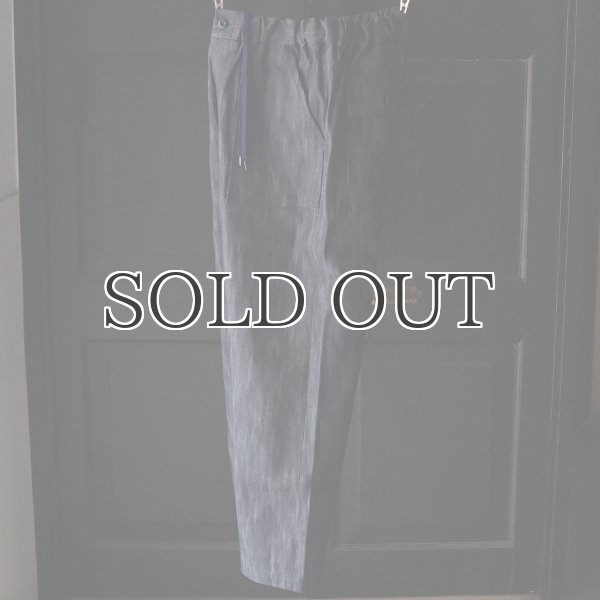 画像8: 「備後」 11オンス セルヴィッチ 赤耳デニム ベイカーワイド イージーパンツ【MADE IN JAPAN】『日本製』【送料無料】/ Upscape Audience (8)