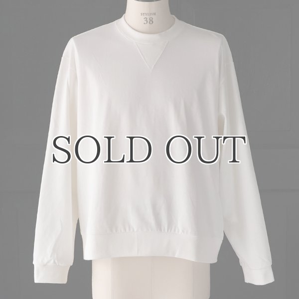 画像5: VORTEX® 8オンス (MVS天竺) スウェットライク Vガゼット バルーン 長袖 Tシャツ【MADE IN JAPAN】『日本製』/ Upscape Audience (5)