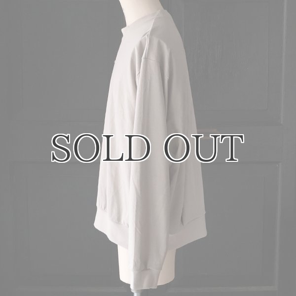 画像17: VORTEX® 8オンス (MVS天竺) スウェットライク Vガゼット バルーン 長袖 Tシャツ【MADE IN JAPAN】『日本製』/ Upscape Audience (17)