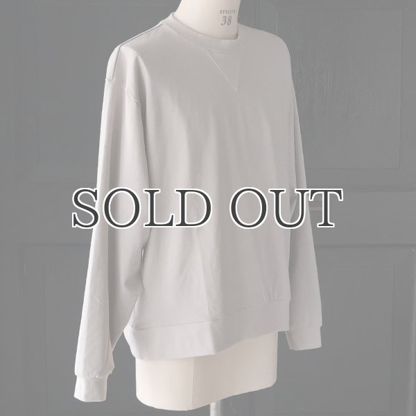 画像19: VORTEX® 8オンス (MVS天竺) スウェットライク Vガゼット バルーン 長袖 Tシャツ【MADE IN JAPAN】『日本製』/ Upscape Audience (19)