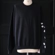 画像2: JERZEES ジャージーズ(jz25f012) / "CAT HAIRS"OTHER-SIDE  クルーネック スウェット (2)