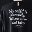 画像8: JERZEES ジャージーズ(jz25f012) / "CAT HAIRS"OTHER-SIDE  クルーネック スウェット (8)