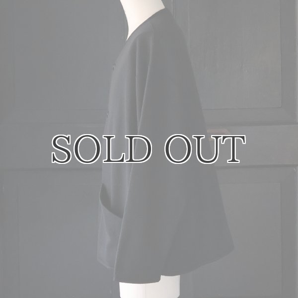 画像8: ボンバーヒート ハニカムサーマル ノーカラー ARMY ジャケット【MADE IN JAPAN】『日本製』 / Upscape Audience (8)