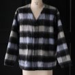 画像6: ECOLANA シャギーチェック ノーカラージャケット【MADE IN JAPAN】『日本製』【送料無料】 / Upscape Audience (6)