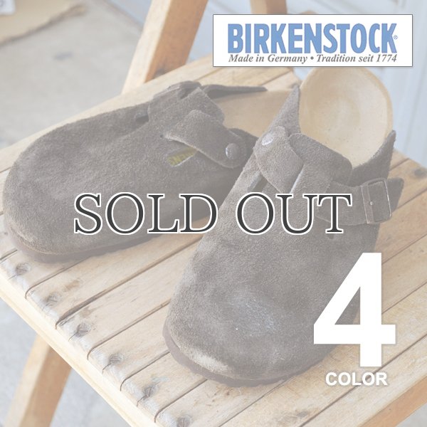 画像1: BIRKENSTOCK(ビルケンシュトック)BOSTON(ボストン) Velours - 060461,060401,060491,060901 (1)