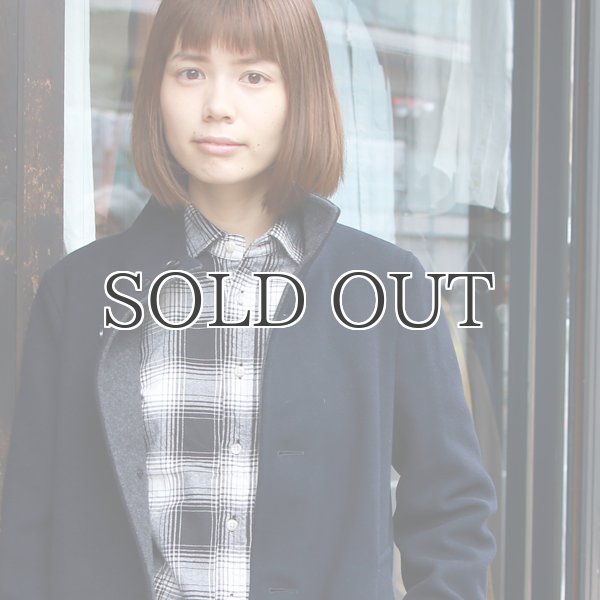 画像5: 840g ピュアウールメルトンレイズドネックコート［Lady's］ 【送料無料】 / Audience (5)