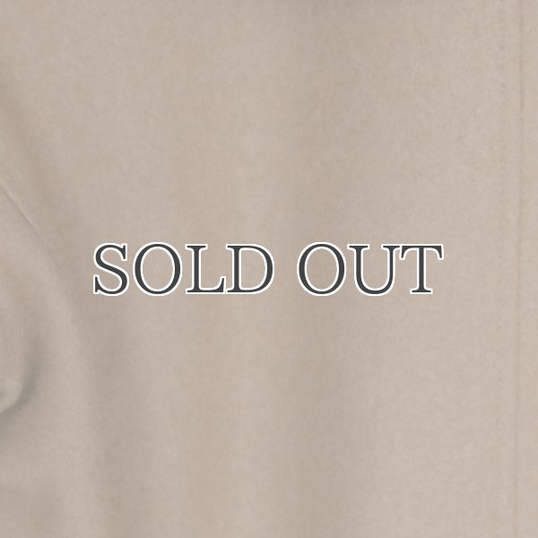 画像17: 840g ピュアウールメルトンレイズドネックコート 【送料無料】 / Audience (17)