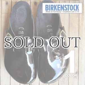 画像: BOSTON（ボストン）スリップオンサンダル Patent Leather - 860631 / BIRKENSTOCK