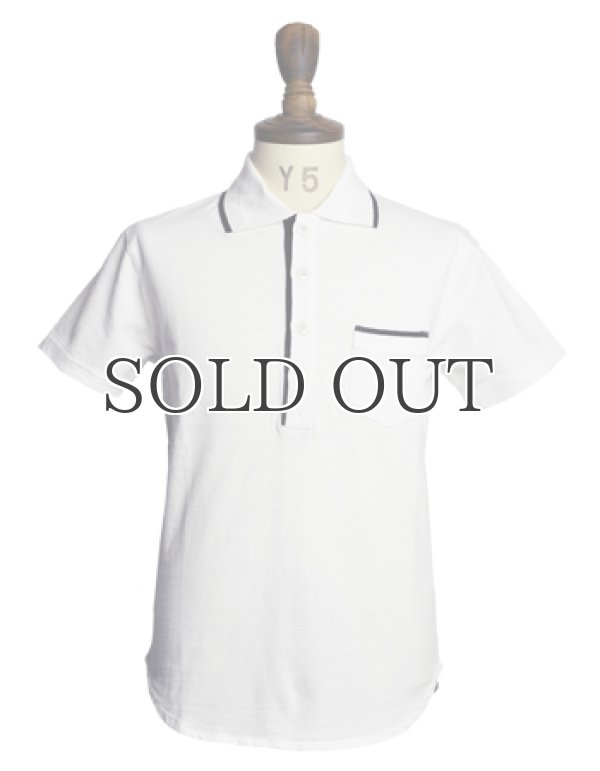 画像2: リサイクル米綿リブライン半袖ポロシャツ / Audience (2)