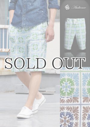 画像: 【価格改定】ハワイアンキルトジャガードイージーショーツ 【MADE IN JAPAN】 / Upscape Audience