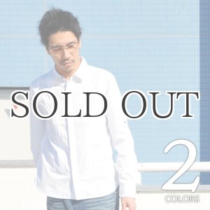 画像: ブロード比翼タキシード長袖シャツ / Audience
