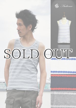 画像: 【価格改定】ロープボーダータンクトップ 【MADE IN JAPAN】 / Upscape Audience