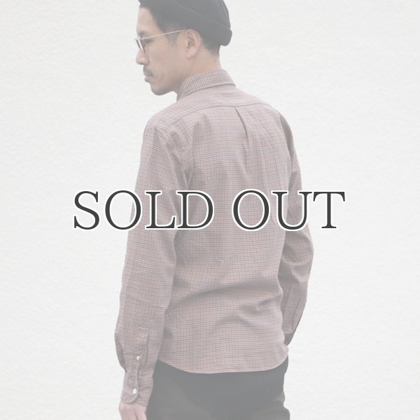 画像4: シャーリングボタンダウン長袖シャツ【MADE IN JAPAN】『日本製』/ Upscape Audience (4)