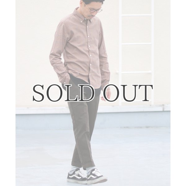 画像8: シャーリングボタンダウン長袖シャツ【MADE IN JAPAN】『日本製』/ Upscape Audience (8)