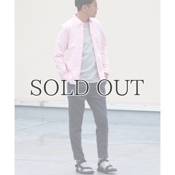 画像8: シャーリングボタンダウン長袖シャツ【MADE IN JAPAN】『日本製』/ Upscape Audience (8)