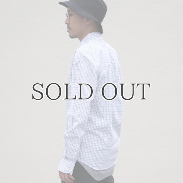画像3: シャーリングボタンダウン長袖シャツ【MADE IN JAPAN】『日本製』/ Upscape Audience (3)