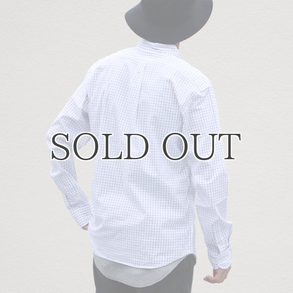画像4: シャーリングボタンダウン長袖シャツ【MADE IN JAPAN】『日本製』/ Upscape Audience (4)