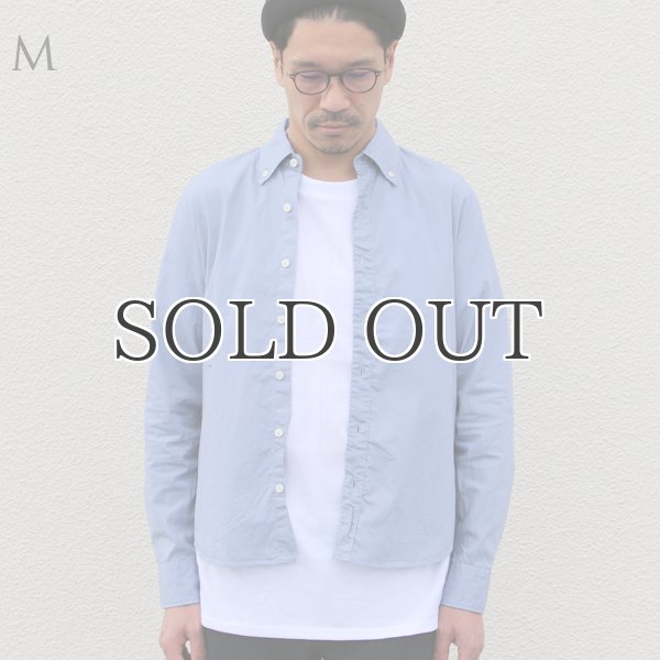 画像11: シャーリングボタンダウン長袖シャツ【MADE IN JAPAN】『日本製』/ Upscape Audience (11)