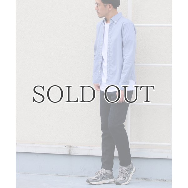 画像14: シャーリングボタンダウン長袖シャツ【MADE IN JAPAN】『日本製』/ Upscape Audience (14)