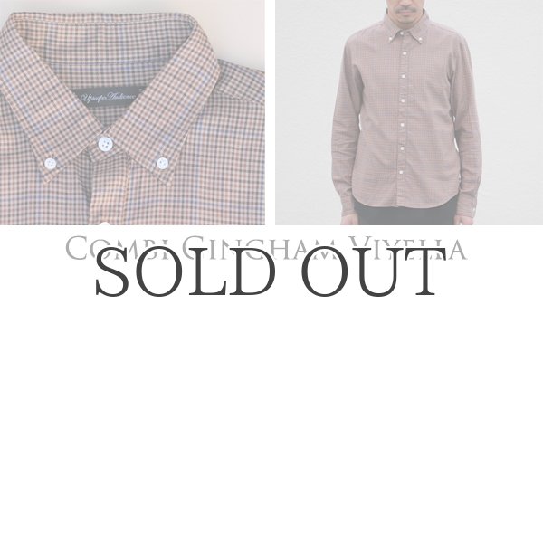 画像10: シャーリングボタンダウン長袖シャツ【MADE IN JAPAN】『日本製』/ Upscape Audience (10)