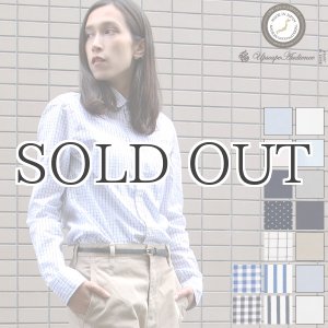 画像: 国産ブロード/オックスフォードシャーリングボタンダウン長袖シャツ [Lady's]【MADE IN JAPAN】『日本製』/ Audience