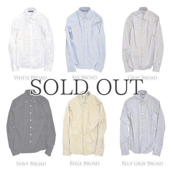 画像9: 国産ブロード/オックスフォードシャーリングボタンダウン長袖シャツ [Lady's]【MADE IN JAPAN】『日本製』/ Audience (9)