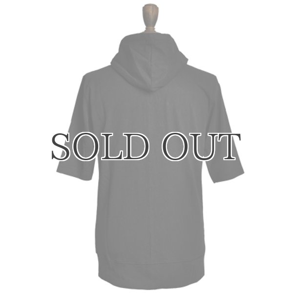 画像5: リサイクル米綿ダブルジップ5分袖パーカー / Audience (5)