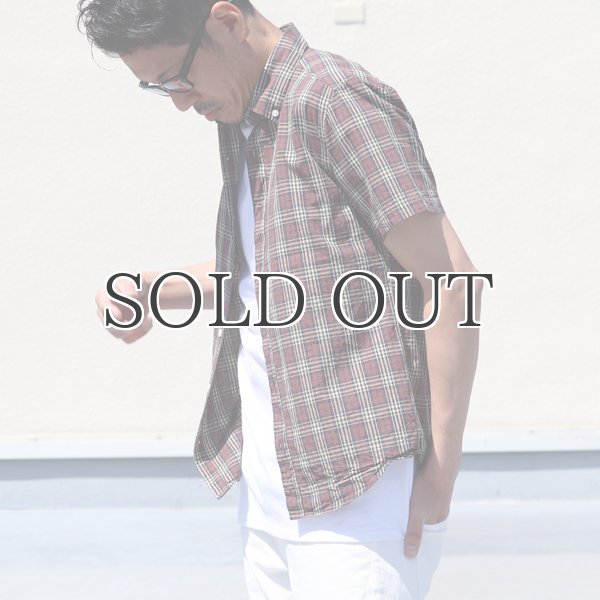 画像3: シャーリングボタンダウン半袖シャツ【MADE IN JAPAN】『日本製』/ Upscape Audience (3)