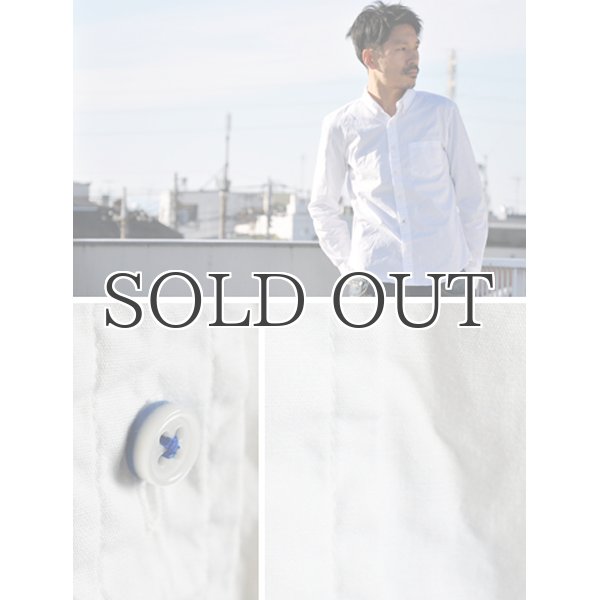 画像8: ブロードボタンダウンワンカラーボタン長袖シャツ【MADE IN JAPAN】『日本製』/ Upscape Audience (8)