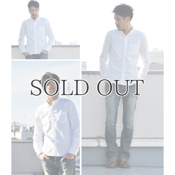 画像9: ブロードボタンダウンワンカラーボタン長袖シャツ【MADE IN JAPAN】『日本製』/ Upscape Audience (9)