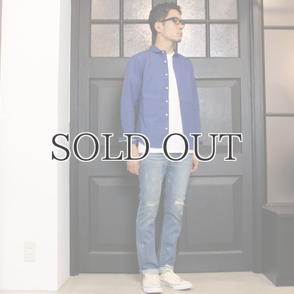 画像7: オックスフォードショールカラーワンカラーボタン長袖シャツ【MADE IN JAPAN】『日本製』 / Upscape Audience (7)