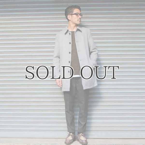 画像9: ブリティッシュ天竺3ボタンボートネック長袖ニット【MADE IN JAPAN】『日本製』/ Upscape Audience (9)