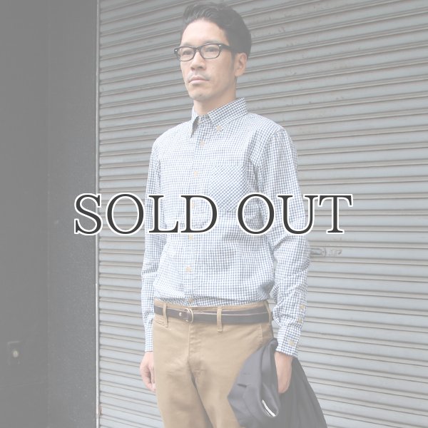 画像3: 綿麻ソフトダンガリーボタンダウン長袖シャツ【MADE IN JAPAN】『日本製』/ Upscape Audience (3)
