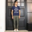 画像10: 【RE PRICE/価格改定】 ラフィー天竺"STAY HUNGRAY"Vネックポケット付きカットソー【MADE IN JAPAN】 / Upscape Audience (10)