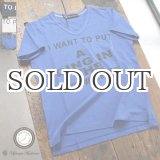 画像: ラフィー天竺"WANT"Vネックポケット付きカットソー[Lady's]【MADE IN JAPAN】 / Upscape Audience