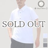 画像: 鹿の子ランダムボタンレインボーステッチ半袖ポロシャツ【MADE IN JAPAN】『日本製』/ Upscape Audience