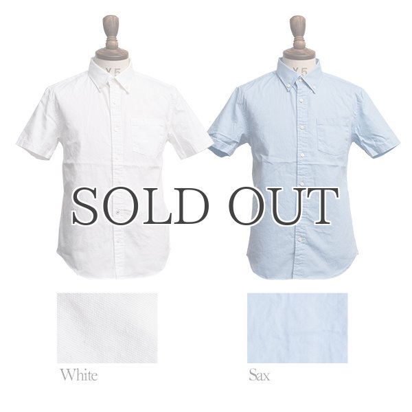 画像4: オクスフォードボタンダウン半袖シャツ【MADE IN JAPAN】『日本製』/ Upscape Audience (4)