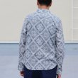 画像11: 【RE PRICE / 価格改定】バンダナプリントボタンダウンカラー長袖シャツ【MADE IN JAPAN】『日本製』/ Upscape Audience (11)