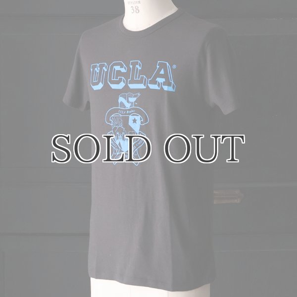 画像3: UCLA"UCLA"エンブレム三素材混カレッジプリント半袖クルーネックTシャツ / Audience (3)