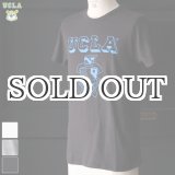 画像: UCLA"UCLA"エンブレム三素材混カレッジプリント半袖クルーネックTシャツ / Audience