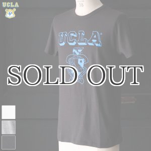 画像: UCLA"UCLA"エンブレム三素材混カレッジプリント半袖クルーネックTシャツ / Audience