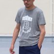 画像7: 【RE PRICE / 価格改定】 UCLA"UCLA B"エンブレム三素材混カレッジプリント半袖クルーネックTシャツ / Audience (7)